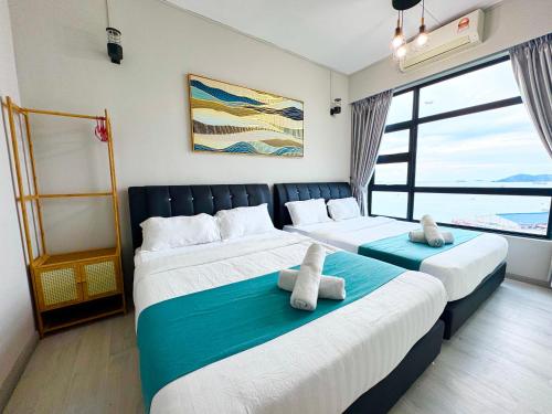 Sunset Seaview Vacation Condos @ Jesselton Quay in Kota Kinabalu