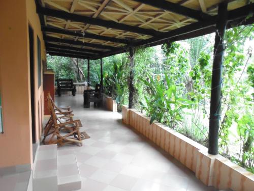 balkon/terras, Wli Water Heights Hotel in Ashanti