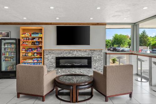 Előcsarnok, Travelodge by Wyndham Bloomington in Bloomington (Indiana)