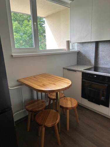 Jelgava Center Apartment with a View and Balcony in Jelgava