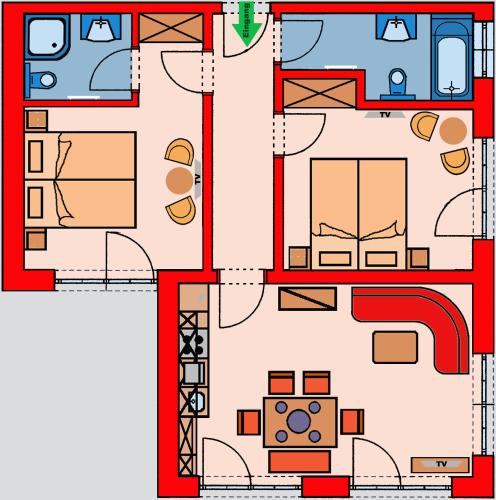 Two-Bedroom Apartment