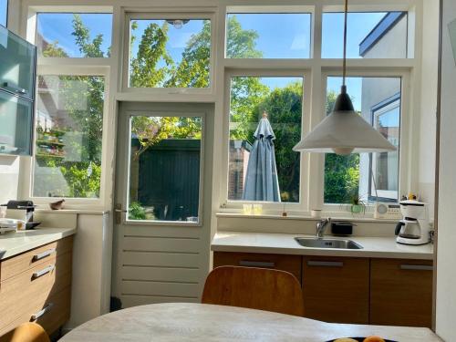 Authentic villa near Amsterdam and nature in โซซดุยเนน