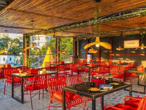 ห้องอาหาร, The Hosteller Rishikesh, Ganges in ริชิเคช