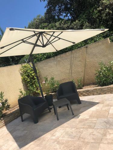 Garden level, pool access, La Massane in Vallabrix