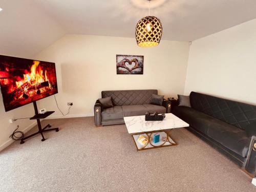 Middlesbrough Spacious Flat 2 bedrooms & 2 bathrooms & Free Private Parking & Wifi, Middlesbrough (foto 3)