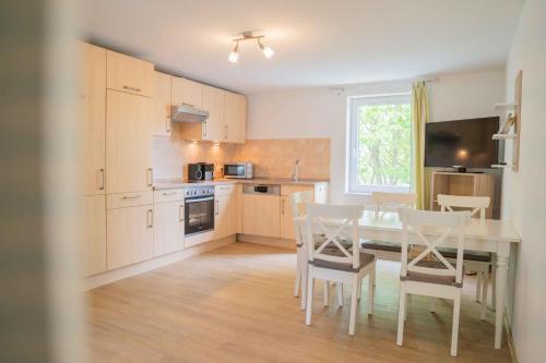 廚房, Monteurzimmer an der Schlei in 拉本基爾興-福呂克