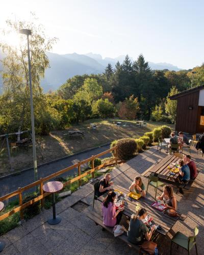 ระเบียง/ชานเรือน, Auberge de Jeunesse HI Annecy in แอนซี