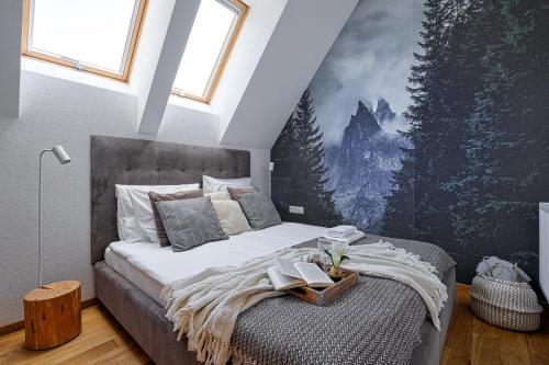 1 double bed, 1 sofa bed