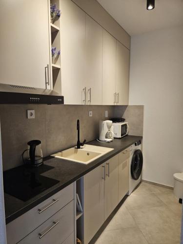 Apartment in Nin with Terrace, Air conditioning, Wi-Fi (3722-1), Nin (fotografie 7)