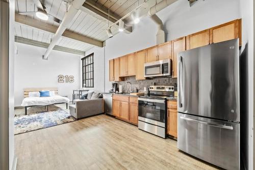 Loft-Style Studio l DT Cleveland l Parking l Café, Cleveland (fotografie 6)