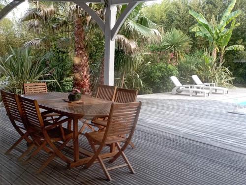 บริการและสิ่งอำนวยความสะดวก, Margaux-Maison 6 personnes avec piscine in มาร์โก