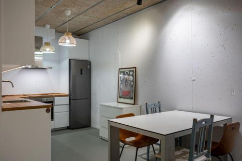 ห้องครัว, Loft estilo industrial en Esplugues - 15 min de Barcelona in เอสปลูเกส เด โยเบรกัต