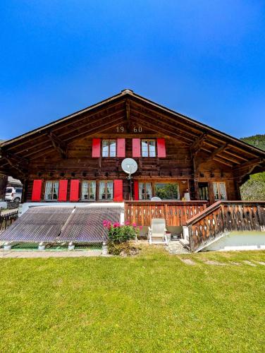 Hotelli välisilme, Havre de paix aux Diablerets - chalet privé (Havre de paix aux Diablerets - chalet prive) in Les Diablerets