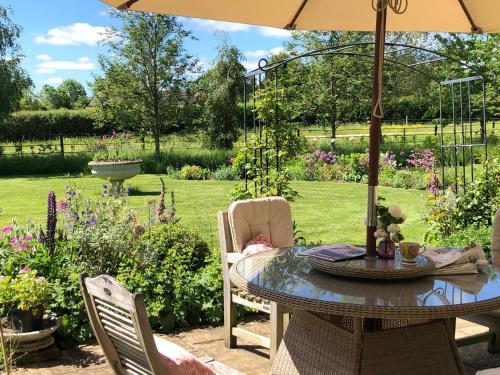 tuin, Oak Lodge in Moreton Pinkney