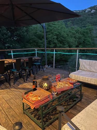 Le mas roux in Ganges