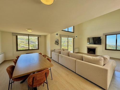 Kaia Faqra Duplex 3BR w Balcony in Kfardebian