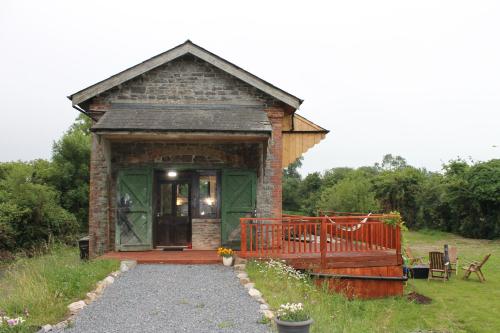 A szálláshely kívülről, Mo's Loft at Platform's End in Cappoquin