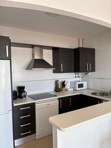مطبخ, Precioso apartamento con vistas al mar in San Juan de los Terreros