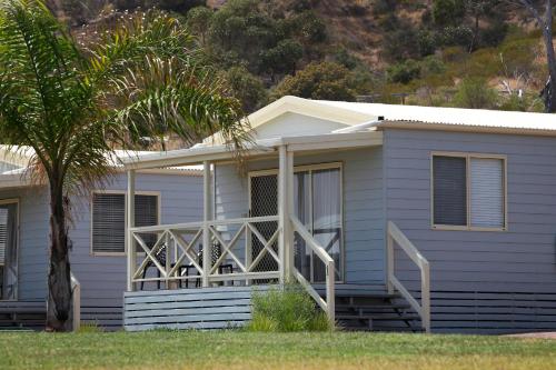 Uitzicht, Brighton Beachfront Holiday Park Adelaide in Seacliff
