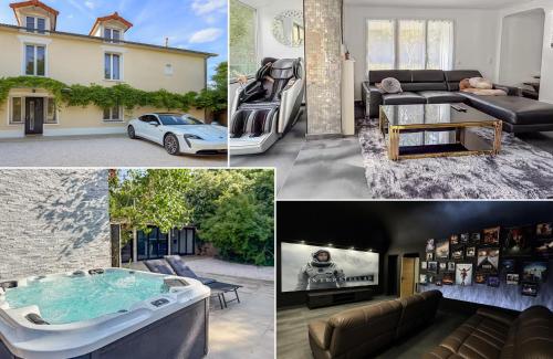 Villa avec jacuzzi, sauna&cinéma - Location saisonnière - Triel-sur-Seine