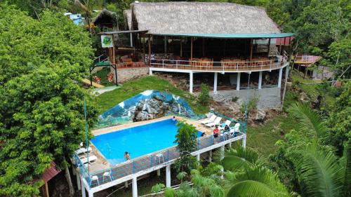 المنظر الخارجي, El Portal De Champey in Lanquin