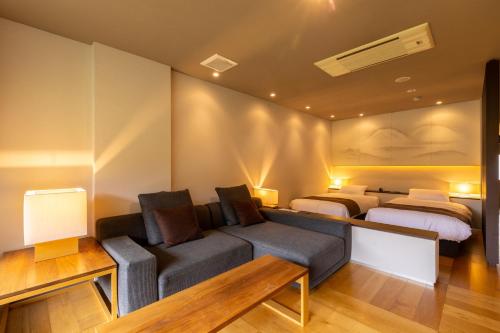 Yoshiike Ryokan Room Type - [Main Building] Japanese-Modern Twin Room with Shower Booth - Adults Only