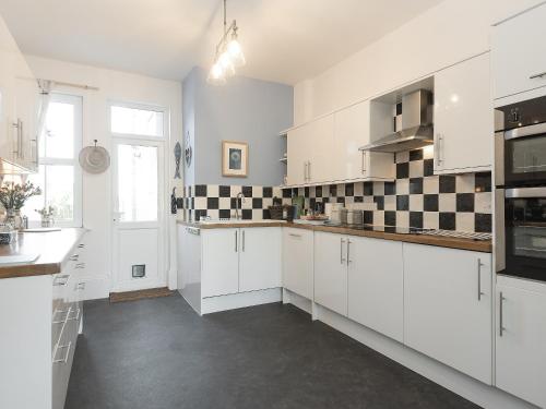 Hotellet från utsidan, Moonbeam House in Freshwater South