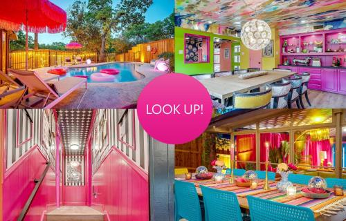 Maximalist IG-Worthy Bachelorette Vibes with Virtue, Saltwater Pool and Poolhouse – khách sạn tại Grand Prairie