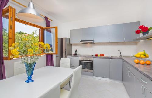 廚房, 魯雅克公寓 (Apartment Lujak) in 克羅策普