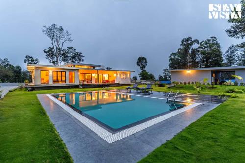 Stayvista at Serenova with big pvt pool and lawn - Your Luxury escape awaits !