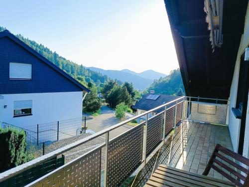 Erkély/terasz, Ferienwohnung Merkurpanorama in Gernsbach