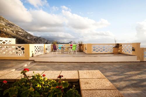 Balkons/terase, Olympos Archipelagos in Olympos (Dodecanese)