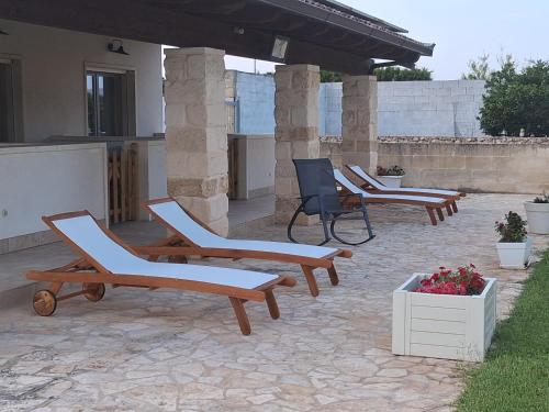 Balcony/terrace, l'aira ecchia - ospitalita rurale in Taranto