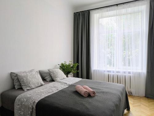 Bright apartment, 3 bedrooms, 3 double beds, free parking, Riga (photo 8)