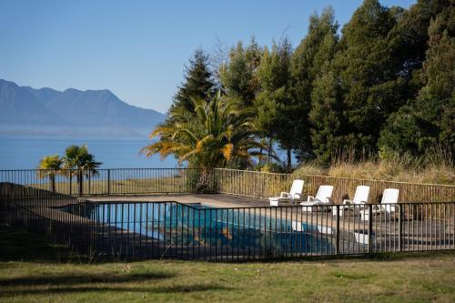 Πισίνα, Casona Tatalafquen in Villarrica