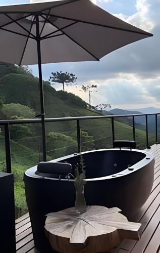 熱水浴缸, Cabana Tempo | 2h30 SP | Vista Única | Cama King (Cabana Tempo | 2h30 SP | Vista Unica | Cama King) in 聖克拉拉