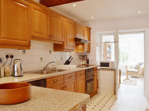 A szálláshely kívülről, The Old Post Office in Llangammarch Wells