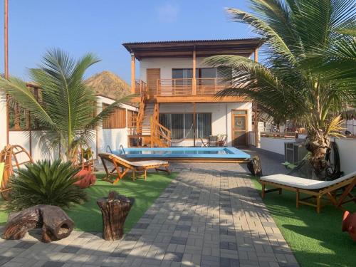 Mazama casa de playa in Bocapán