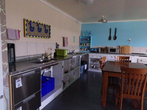Konyha, Purple Hen Country Lodge in Katikati