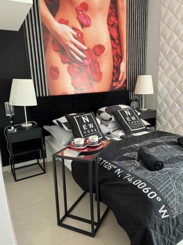 1 double bed