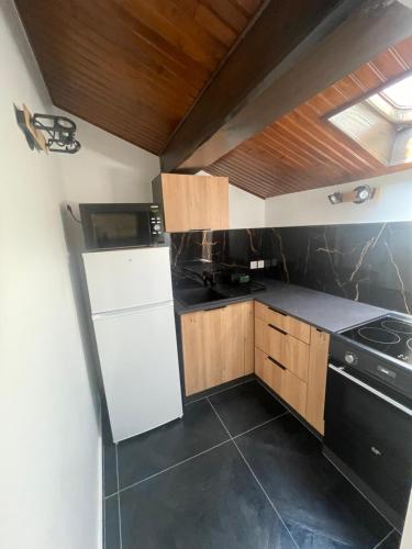keuken, Chalet Airaudi in Saint-Martin Vesubie