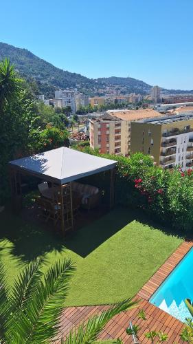 Vista/Panorama, Villa in Nice French Riviera in Malgarach