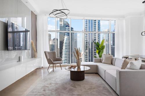 Luxury 4BR w Marina Views Near Beach & Mall, Dubaï (photo 5)