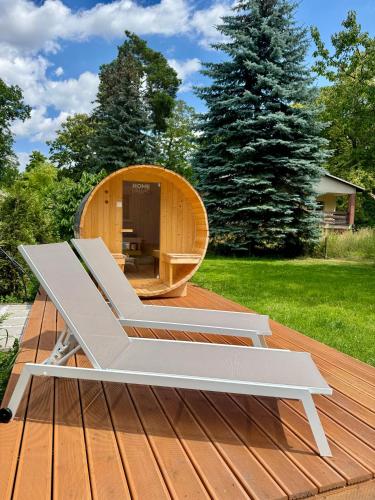 Szauna, LE Vacation Haus am See, Sauna, Terrasse, Garten, Netflix, Free-TV in Markranstadt