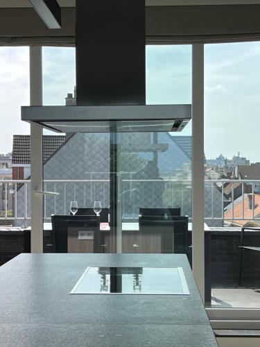 Apartment with beautiful view, private parking and two large terraces, Ostende (fotografie 7)