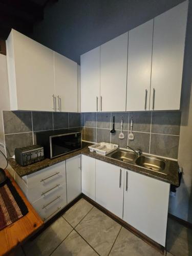 廚房, MB's Self Catering Guesthouse in 皮勒斯