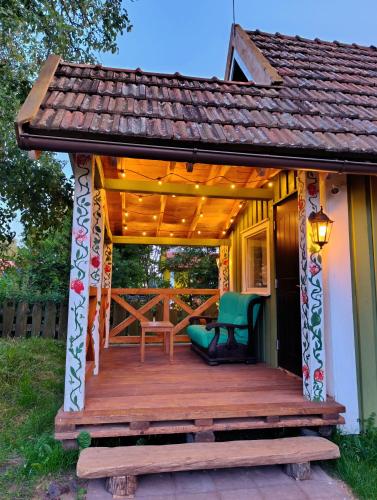 Happy Hippy Cabin for 4 persons in Gataučiai