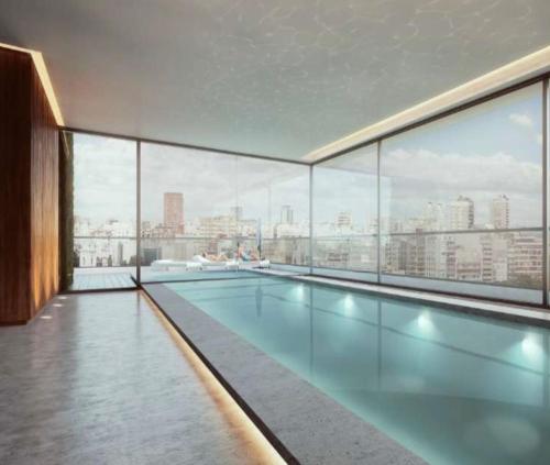 Depto Premium entero con pileta climatizada gym y parrilla in كونستيتسيون