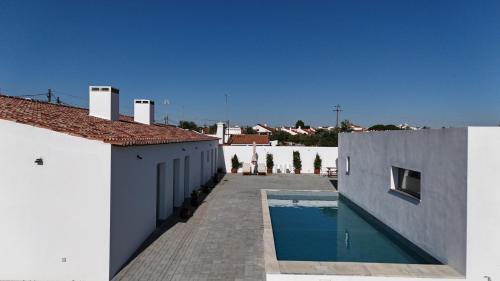 A szálláshely kívülről, Casas de Sao Miguel in Azaruja