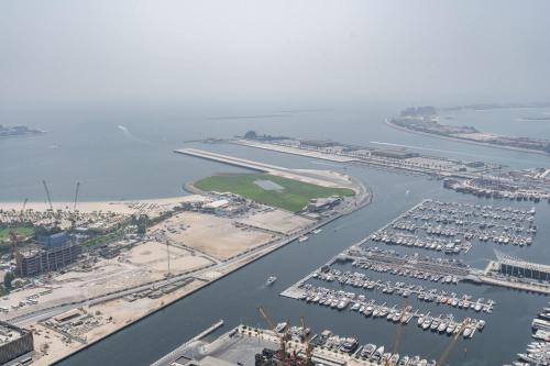Free housekeeping visits during your stay - StayShort - Relaxing Sea View 2BR in Dubai Marina with Palm Jumeirah Views & Beach Access, Dubaj (fotografie 7)